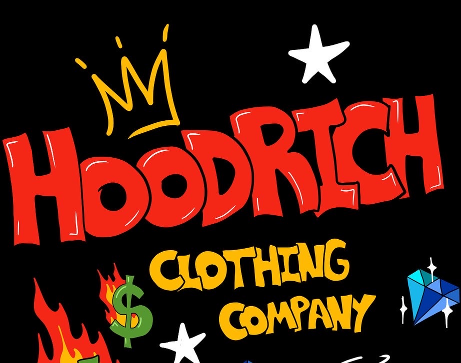 White “Diamond” HoodRich T-Shirts