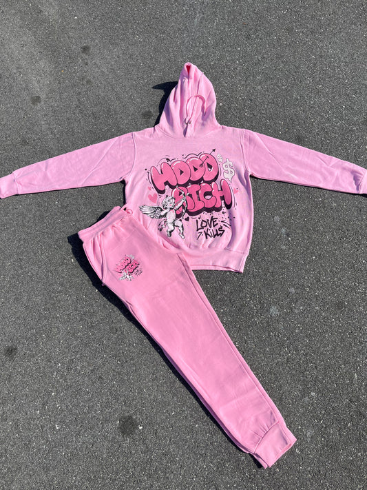 Pink Love Kills Sweatsuits