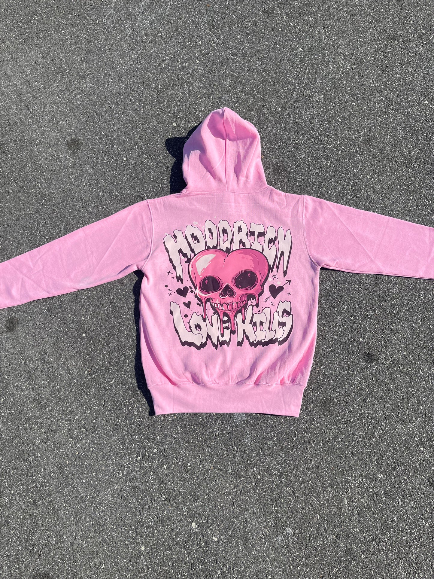 Pink “Love Kills” Hoodie