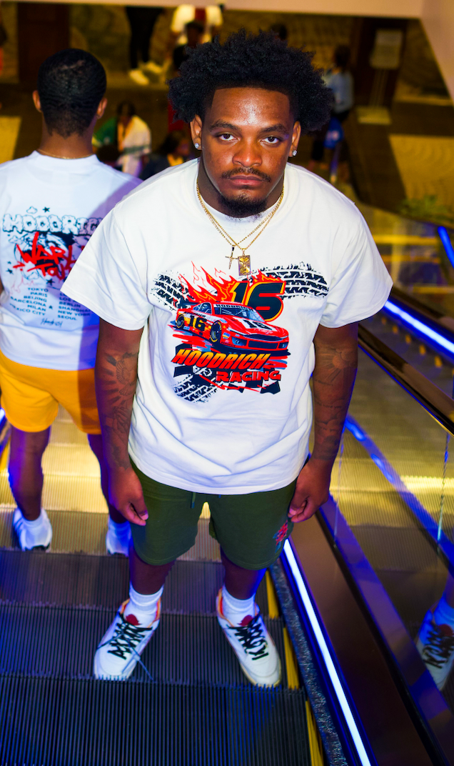 HoodRich Racing Tan Tee