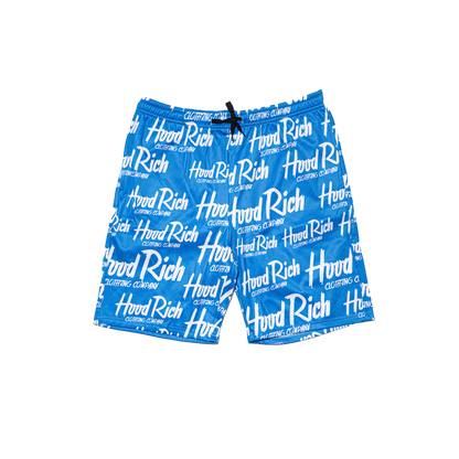 Blue Beat The Odds Shirt & Shorts Set
