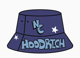 Blue NC HoodRich Trucker Hat