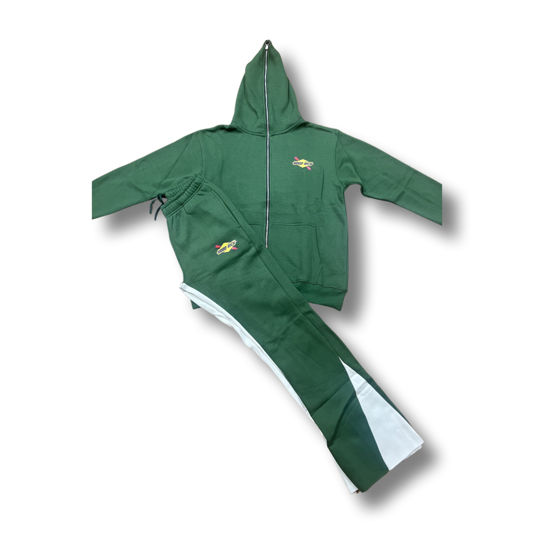 Green Gas Station Flare Sets