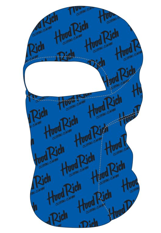 Blue HoodRich “Pooh Shiesty” Ski Mask