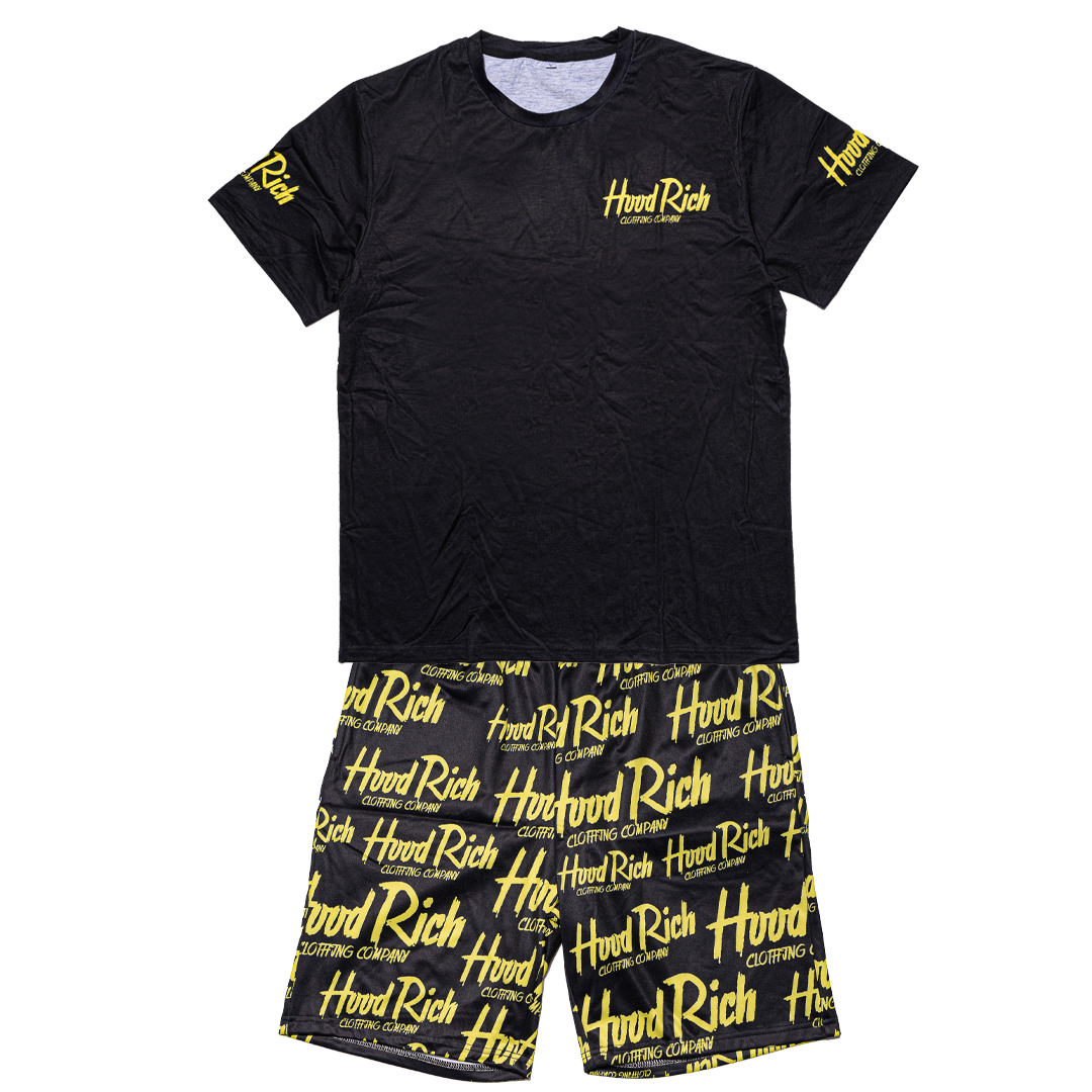 Lime Green Beat The Odds Shirt & Short Set