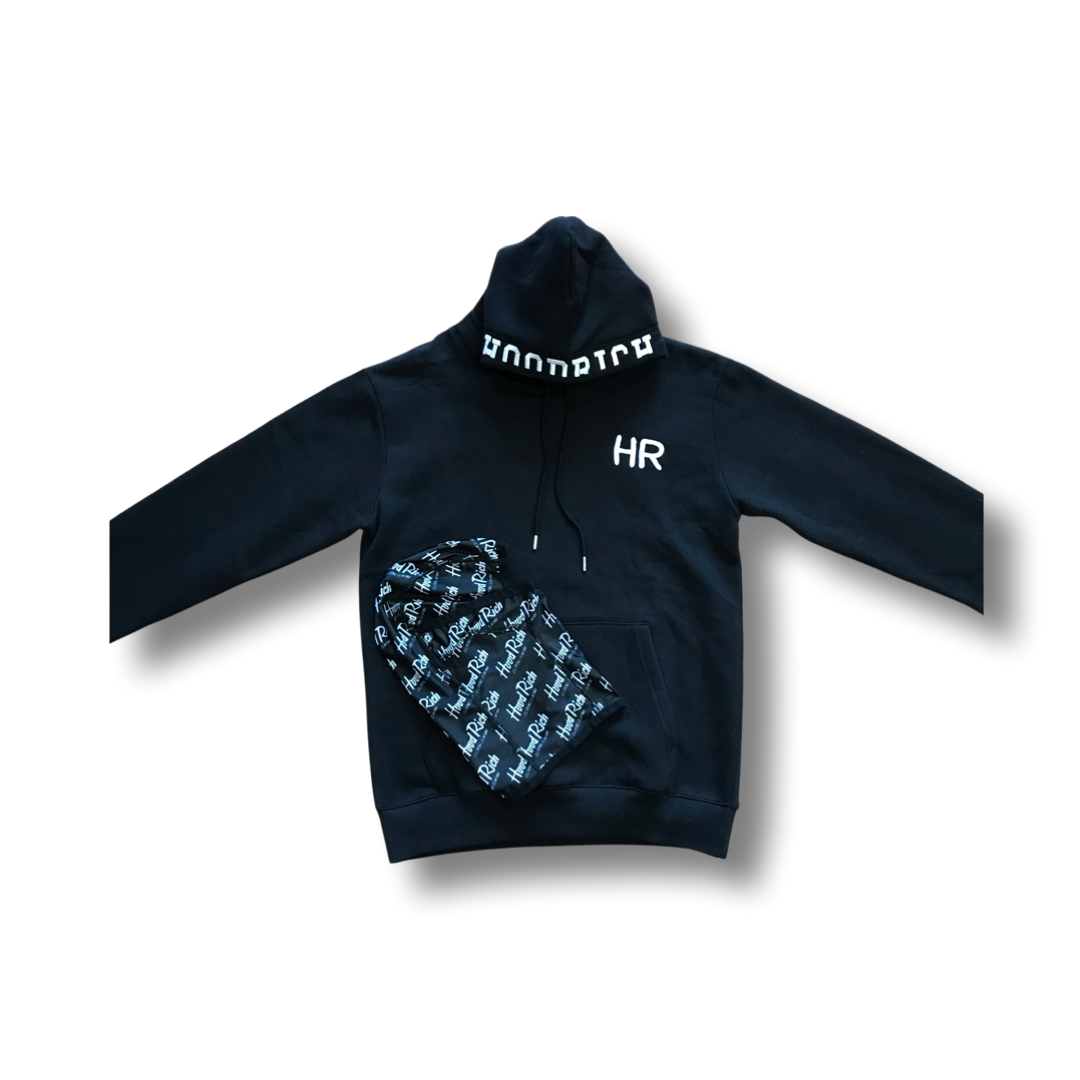 Oreo Rich Stitched Hoodies